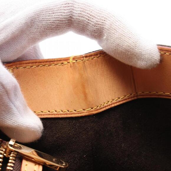 LOUIS VUITTON Brown Monogram Leather Bag - Picture 9 of 10